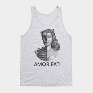 AMOR FATI. Love Your Fate. Stoic Wisdom. Tank Top